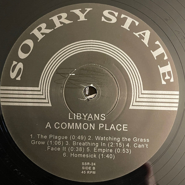 Libyans : A Common Place (12")