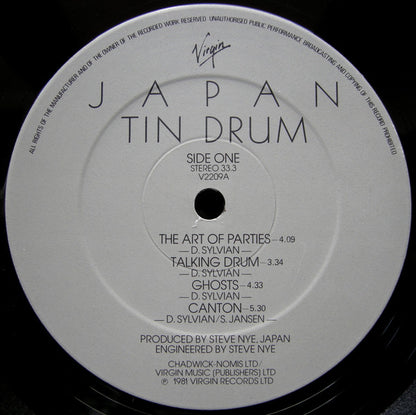 Japan : Tin Drum (LP, Album)