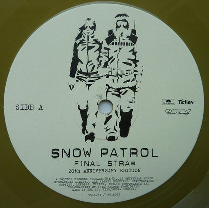 Snow Patrol : Final Straw  (LP, Album, RE + LP + Dlx, Ltd, Gol)