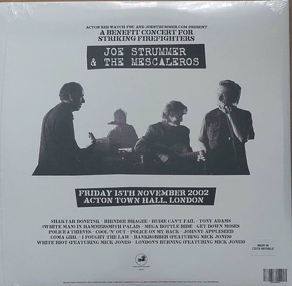 Joe Strummer & The Mescaleros : Live At Acton Town Hall (2xLP, Ltd, RE, RM, Cle)