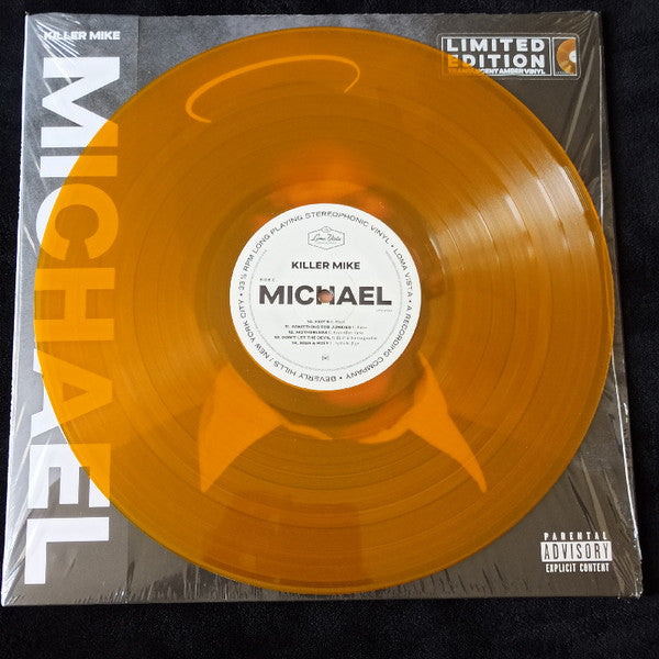 Killer Mike : Michael (2xLP, Album, Ltd, Amb)