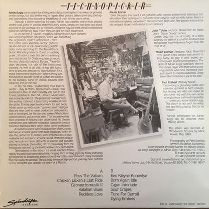 Adrian Legg : Technopicker (LP, Album)