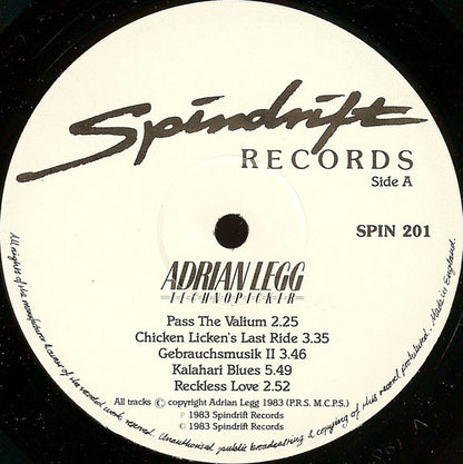 Adrian Legg : Technopicker (LP, Album)