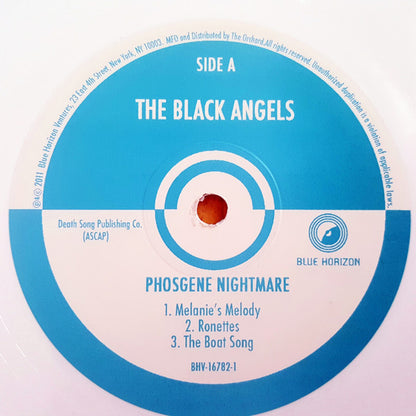 The Black Angels : Phosgene Nightmare (10", EP, RSD, Ltd, Whi)