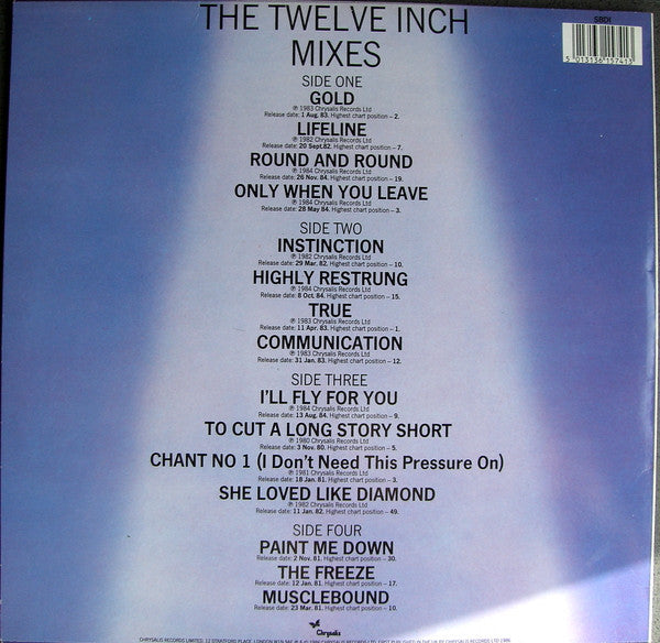 Spandau Ballet : The Twelve Inch Mixes (2xLP, Comp)