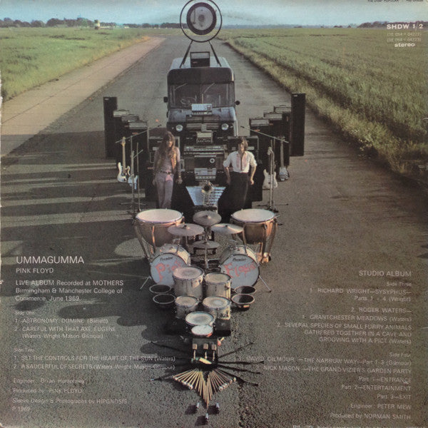 Pink Floyd : Ummagumma (2xLP, Album, RP, 2nd)