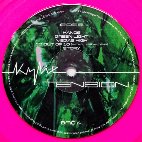 Kylie Minogue : Tension (LP, Album, Ltd, Pin)