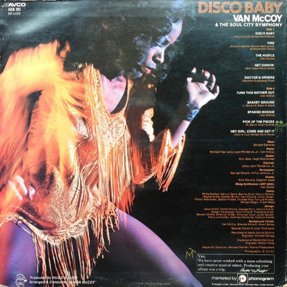 Van McCoy & The Soul City Symphony : Disco Baby (LP, Album, Club)
