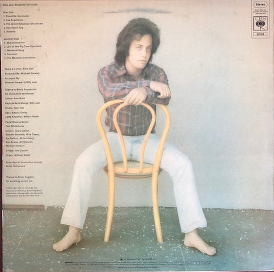Billy Joel : Streetlife Serenade (LP, Album)