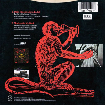 Aerosmith : Dude (Looks Like A Lady) (7", Single)