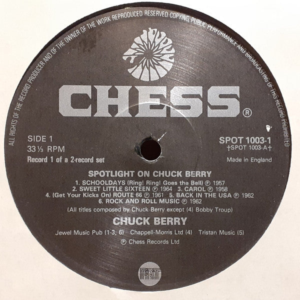 Chuck Berry : Spotlight On Chuck Berry (2xLP, Comp)