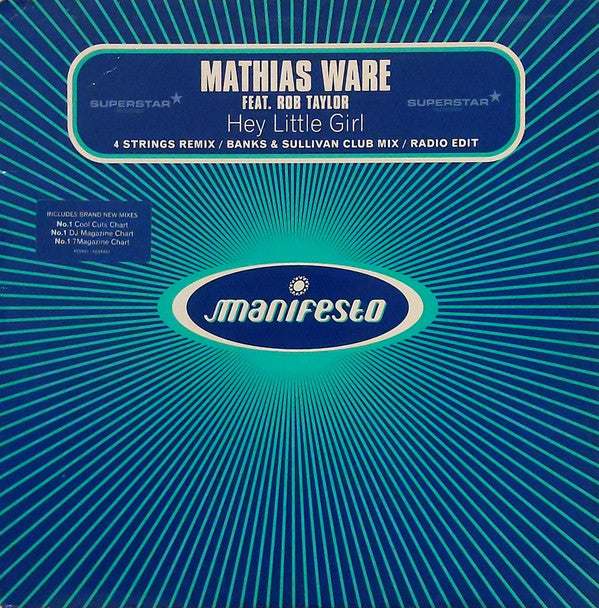 Mathias Ware Feat. Rob Taylor : Hey Little Girl (12")