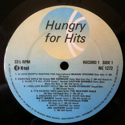 Various : Hungry For Hits (2xLP, Comp)