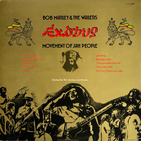 Bob Marley & The Wailers : Exodus (LP, Album, RP, Blu)