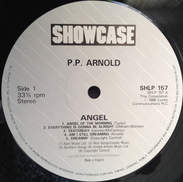 P.P. Arnold : Angel... (LP, Comp)