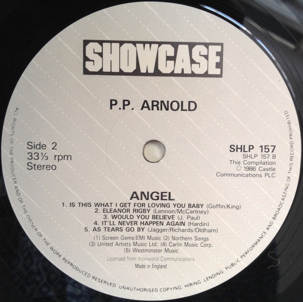 P.P. Arnold : Angel... (LP, Comp)