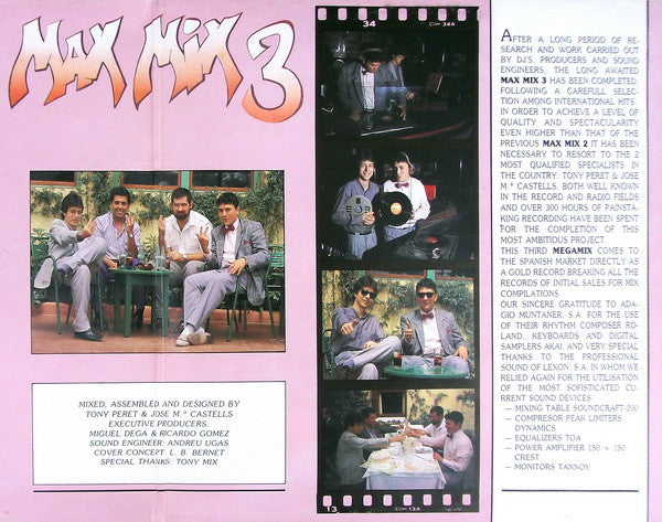 Various : Max Mix 3 (LP, Mixed, 1st)