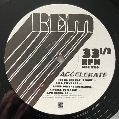 R.E.M. : Accelerate (LP, Album, RE, 180)