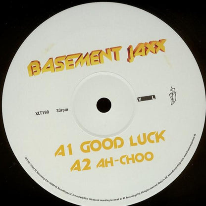 Basement Jaxx Feat Lisa Kekaula : Good Luck (12", Single)