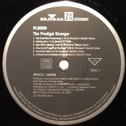 Procol Harum : The Prodigal Stranger (LP, Album)