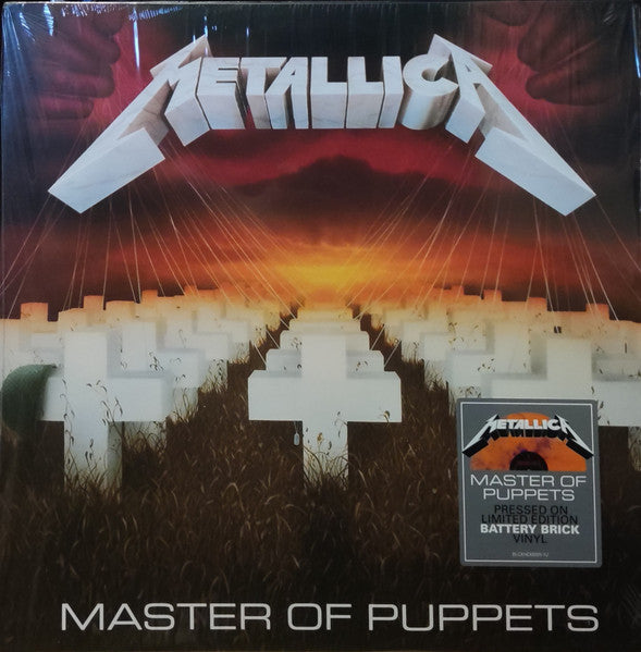Metallica : Master Of Puppets (LP, Album, Ltd, RE, RM, Red)
