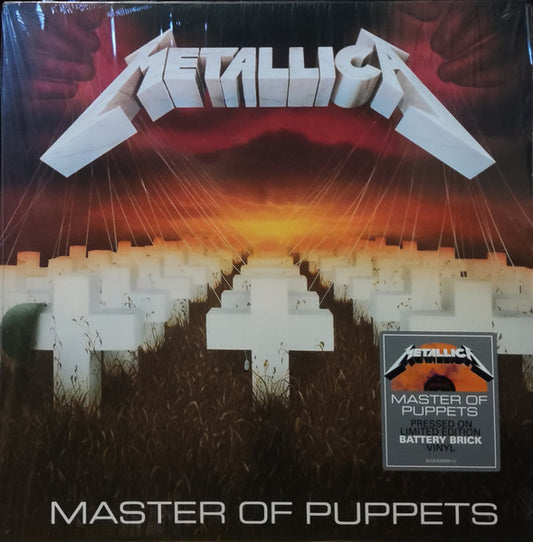 Metallica : Master Of Puppets (LP, Album, Ltd, RE, RM, Red)