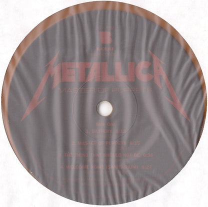 Metallica : Master Of Puppets (LP, Album, Ltd, RE, RM, Red)