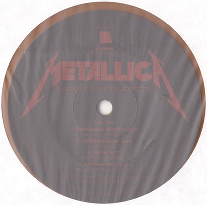 Metallica : Master Of Puppets (LP, Album, Ltd, RE, RM, Red)