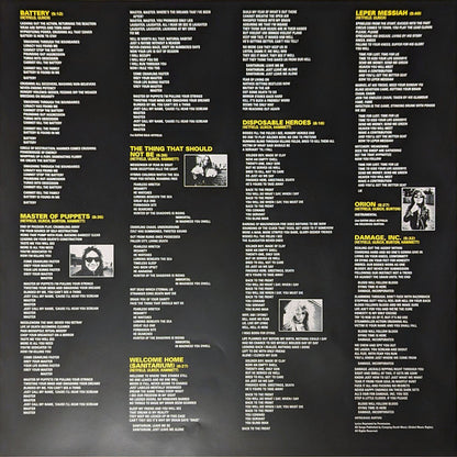 Metallica : Master Of Puppets (LP, Album, Ltd, RE, RM, Red)