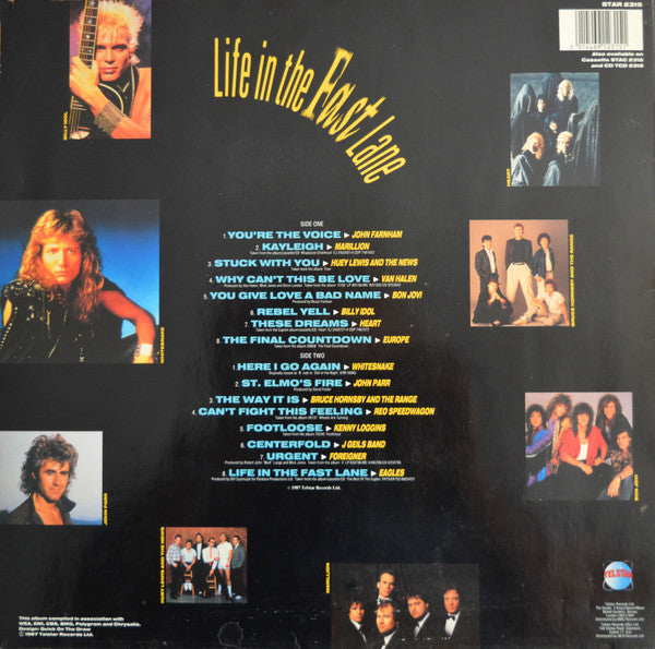 Various : Life In The Fast Lane (LP, Album, Comp)