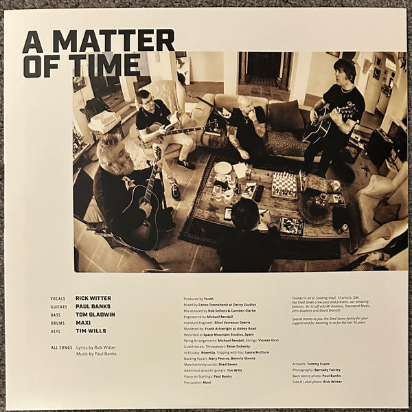 Shed Seven : A Matter Of Time (LP, Album, S/Edition, Dol)