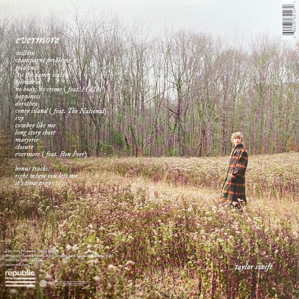 Taylor Swift : Evermore (2xLP, Album, Dlx, RE, Opa)