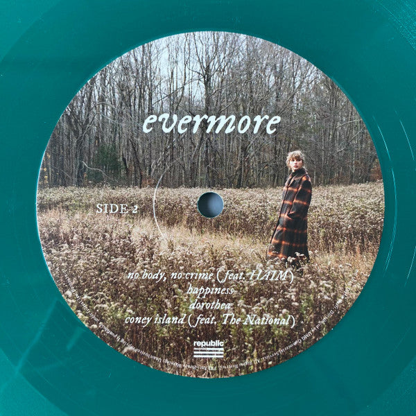 Taylor Swift : Evermore (2xLP, Album, Dlx, RE, Opa)