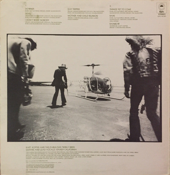 Randy California : Kapt. Kopter And The (Fabulous) Twirly Birds (LP, Album)