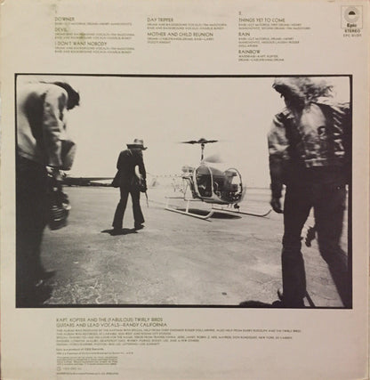 Randy California : Kapt. Kopter And The (Fabulous) Twirly Birds (LP, Album)