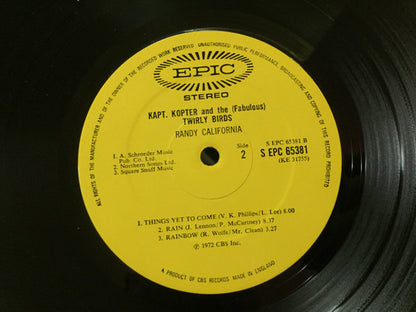 Randy California : Kapt. Kopter And The (Fabulous) Twirly Birds (LP, Album)