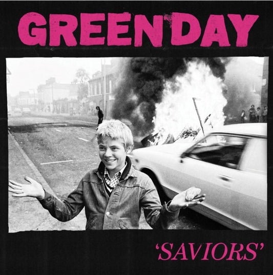 Green Day : Saviors (LP, Album, Ltd, Hot)