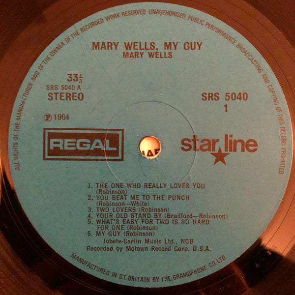 Mary Wells : My Guy (LP, Comp, RE)