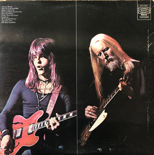 Edgar Winter's White Trash : Roadwork (2xLP, Album)