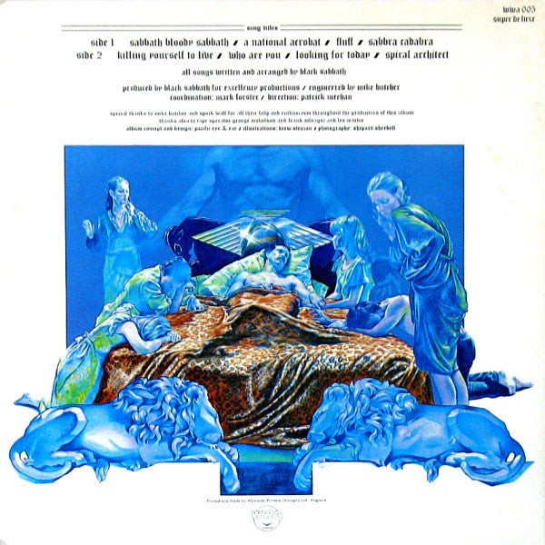 Black Sabbath : Sabbath Bloody Sabbath (LP, Album, RP, Gat)