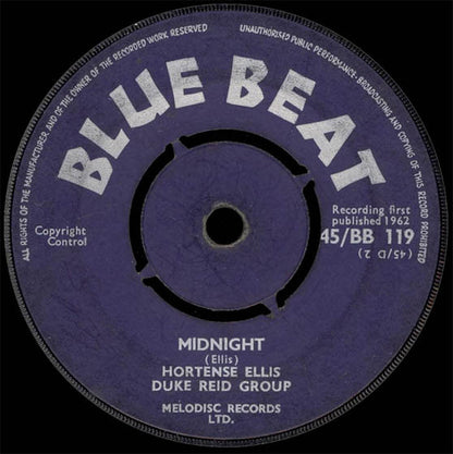 Duke Reid Group / Hortense Ellis, Duke Reid Group : Twelve Minutes To Go / Midnight (7", Single)