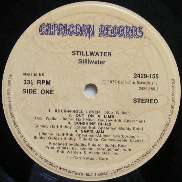 Stillwater (2) : Stillwater (LP, Album)
