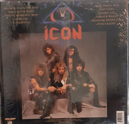 Icon (20) : Right Between The Eyes (LP, Album)