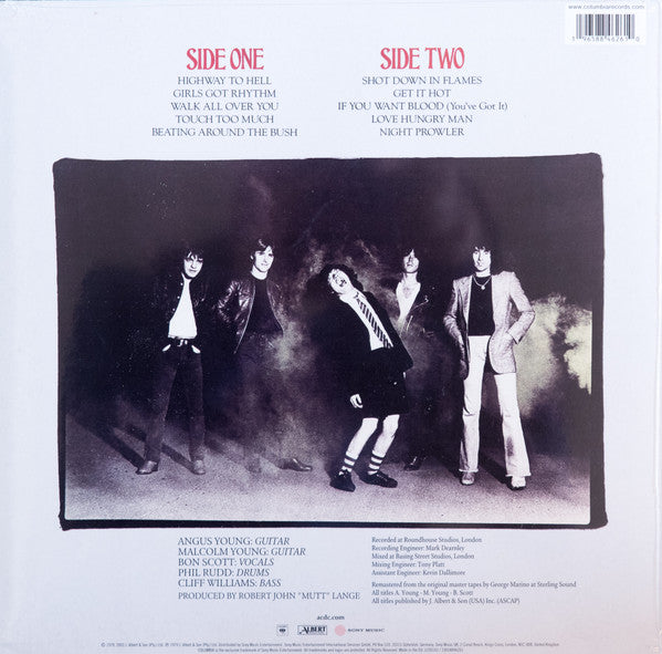 AC/DC : Highway To Hell (LP, Album, Ltd, RE, RM, S/Edition, Red)