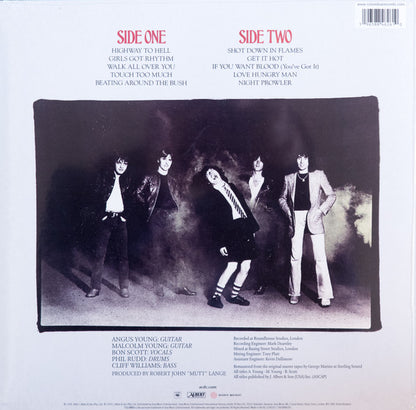 AC/DC : Highway To Hell (LP, Album, Ltd, RE, RM, S/Edition, Red)