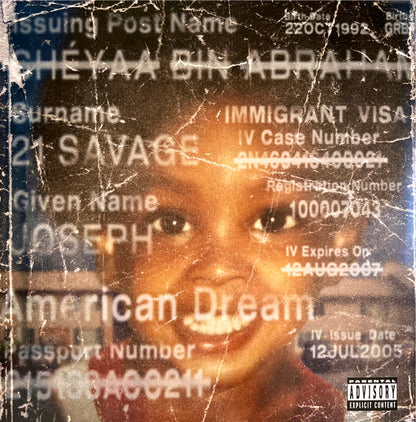 21 Savage : American Dream (2xLP, Album)