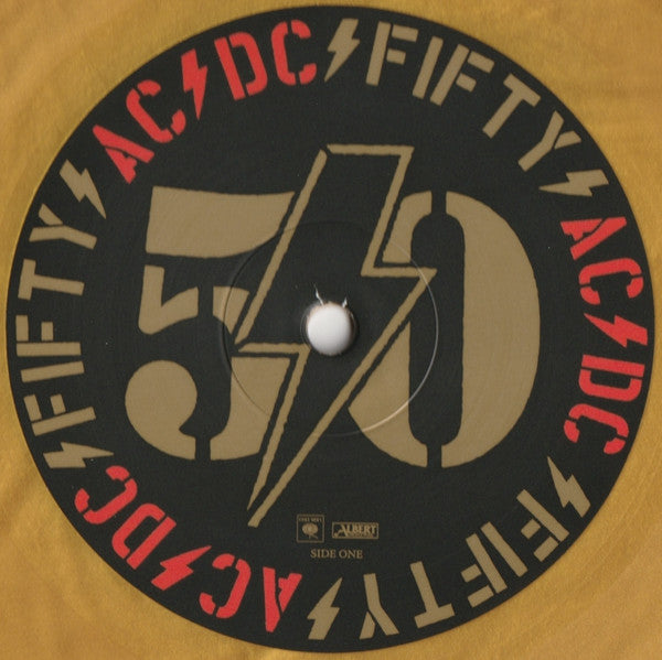 AC/DC : Back In Black (LP, Album, RE, RM, S/Edition, Gol)