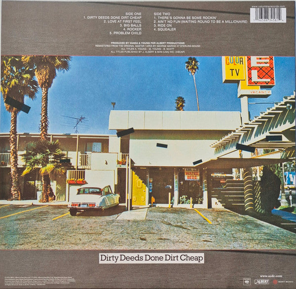 AC/DC : Dirty Deeds Done Dirt Cheap (LP, Album, Ltd, RE, RM, S/Edition, Gol)