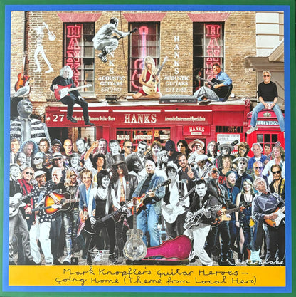 Mark Knopfler's Guitar Heroes : Going Home (Theme From Local Hero) (12", S/Sided, Single, Etch, Ltd)