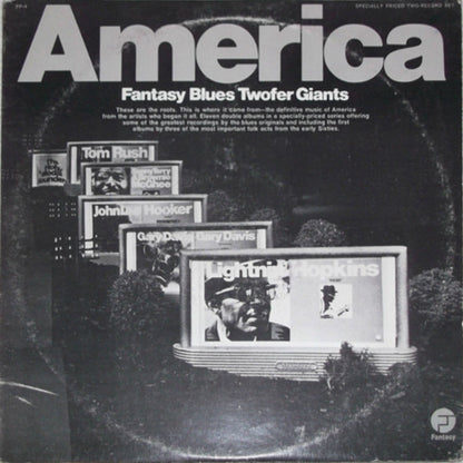 Various : Fantasy Blues Twofer Giants (2xLP, Comp)